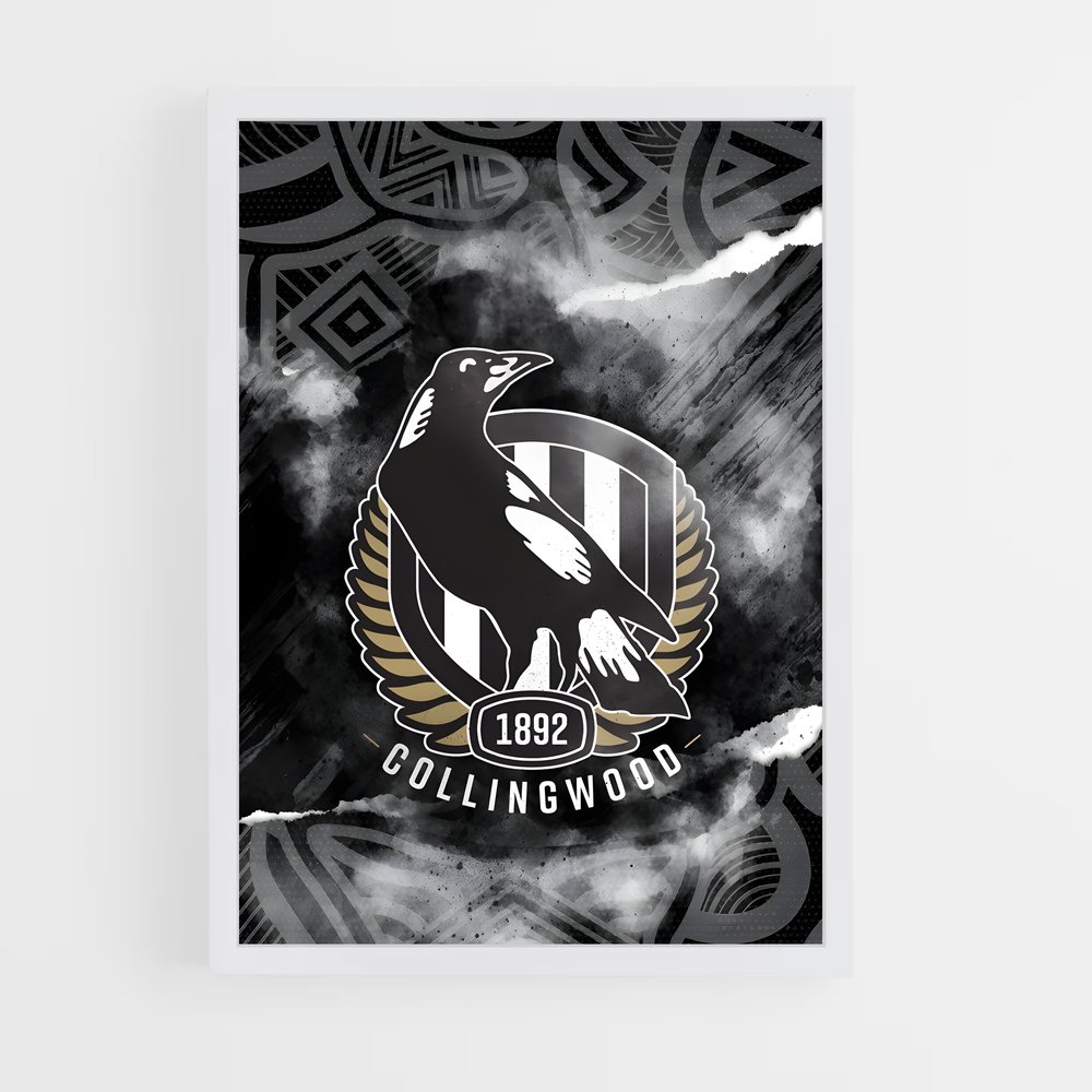 Poster Magpies Forever – affiche Football australien (vue 3)